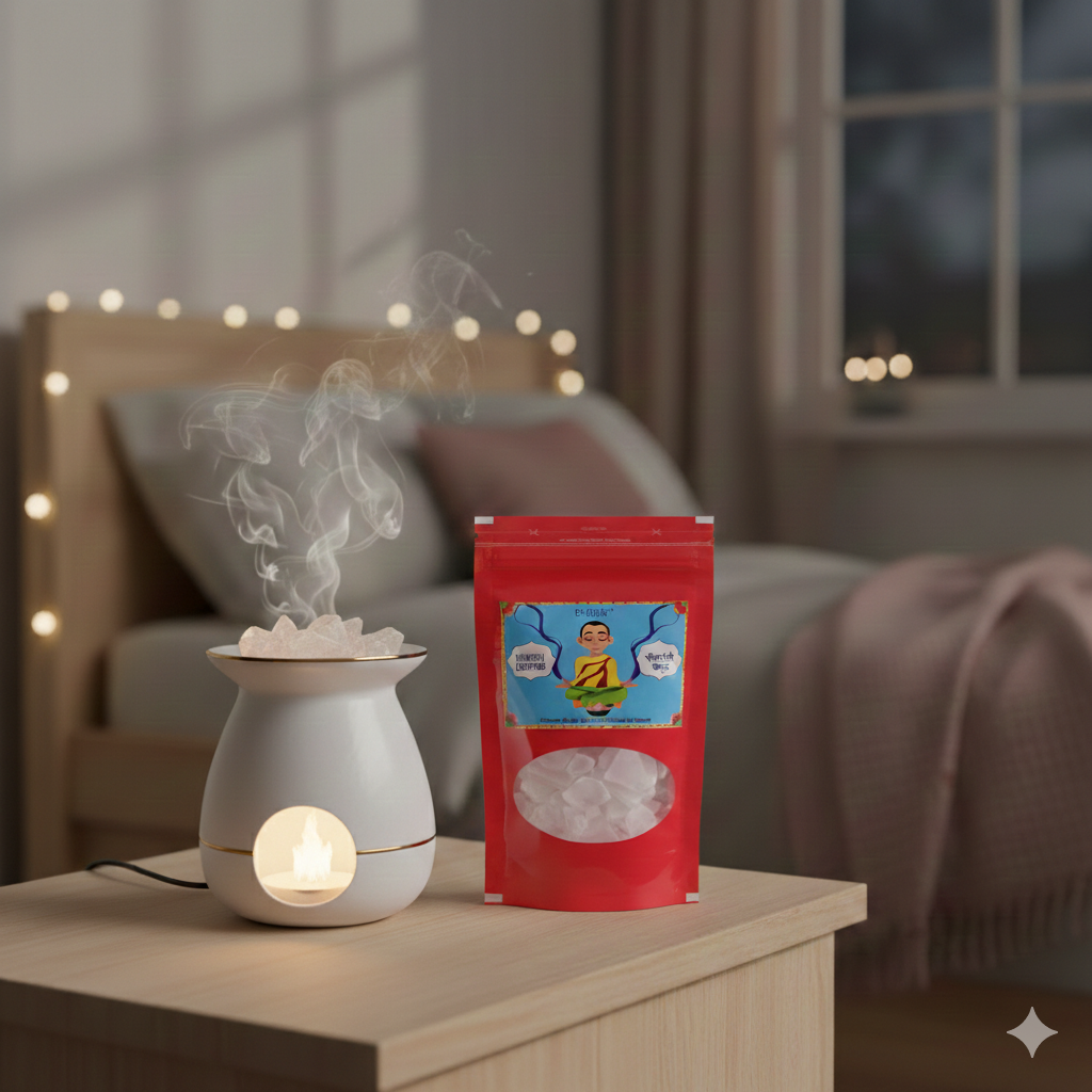 EMBER™ Premium Bhimseni Camphor | 100g-500g Pouch