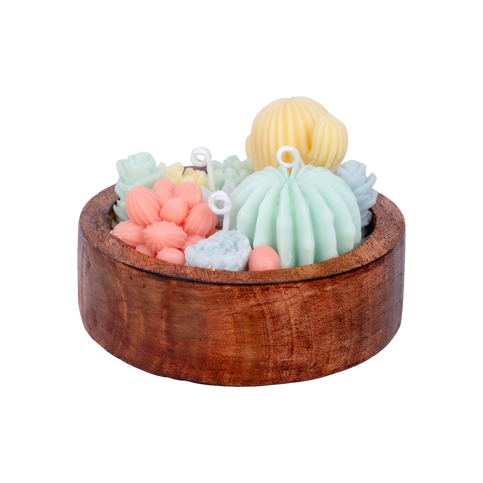 Prism Garden Bowl Strawberry & Vanilla Scented Candle | EMBER™ Prism Garden