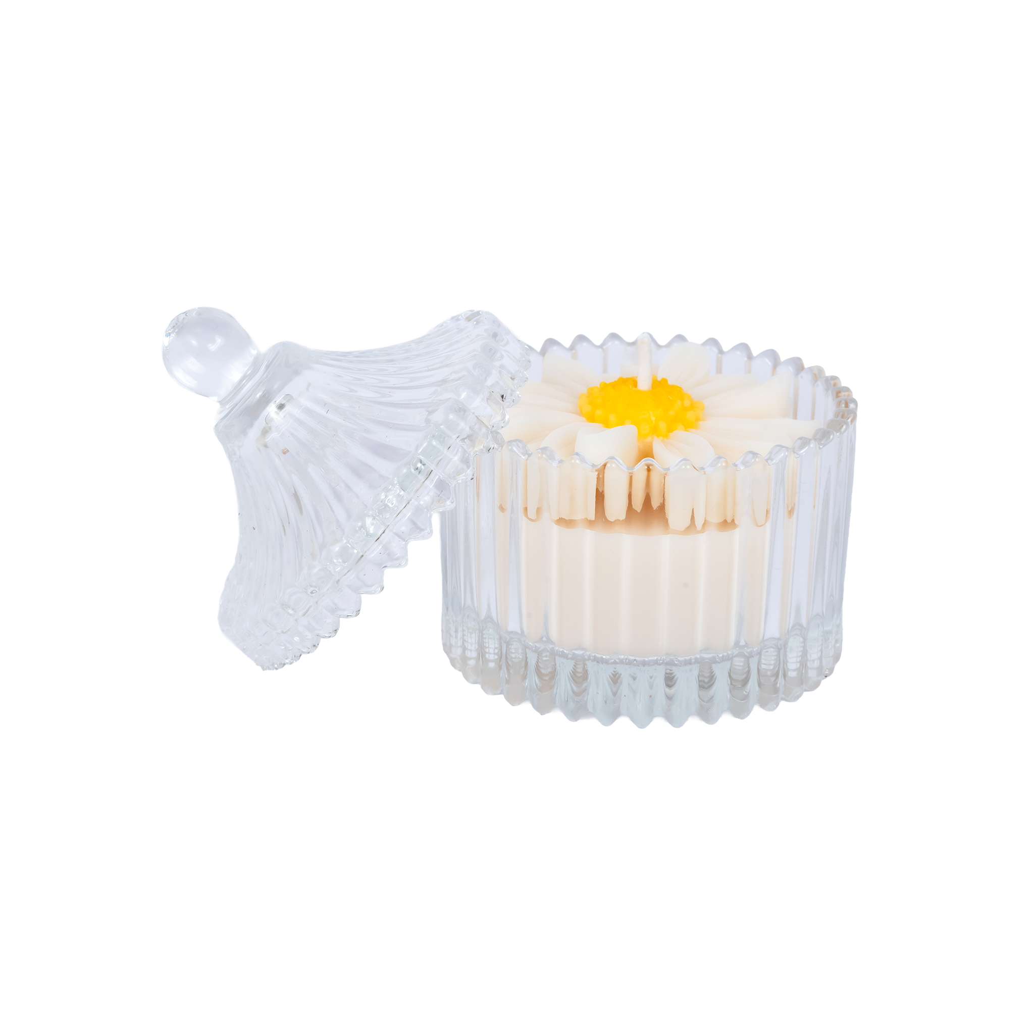 Sunny Daisy Warm Vanilla Scented Candle | EMBER™ Sunny Daisy Collection