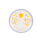 Large Sunny Daisy Warm Vanilla Scented Candle | EMBER™ Sunny Daisy