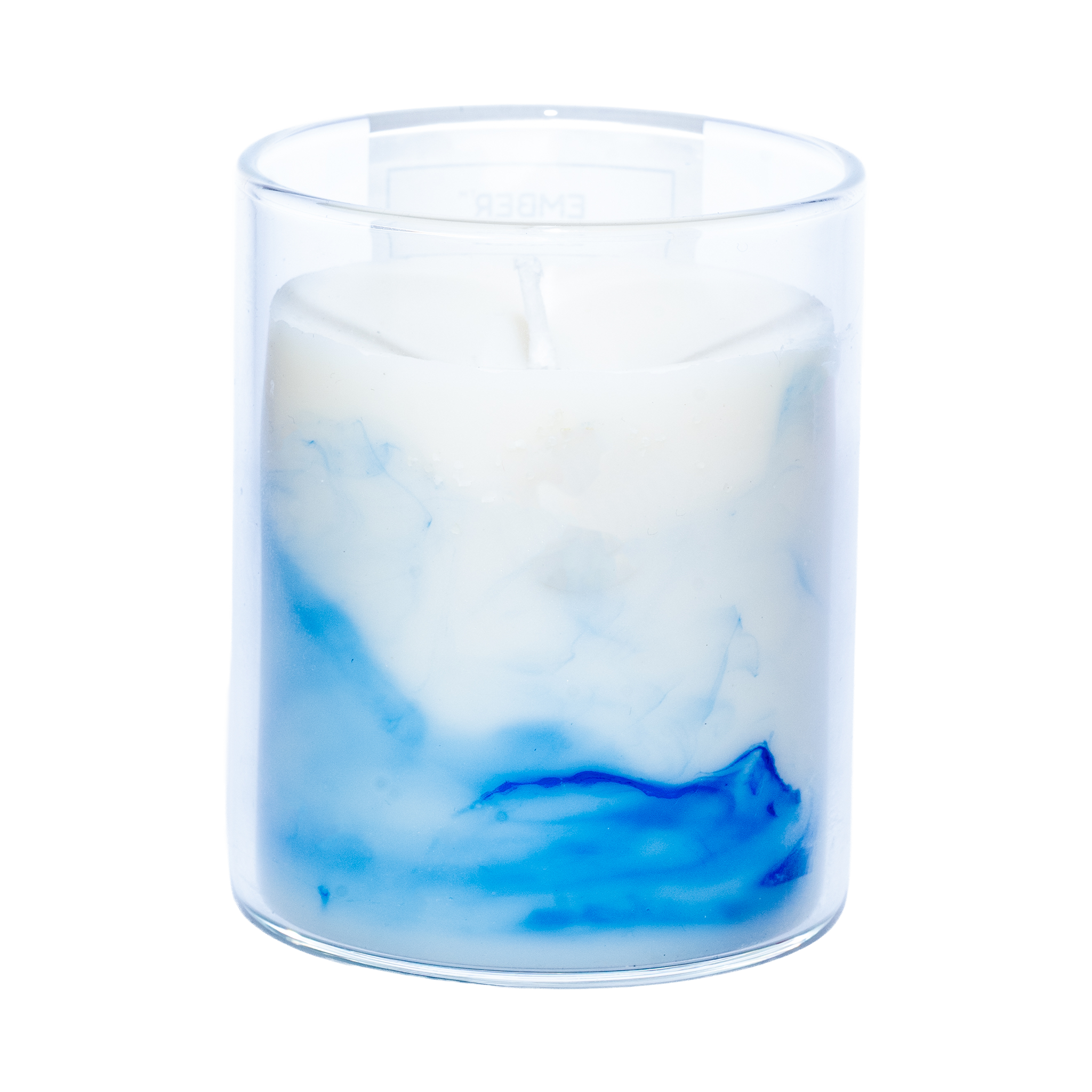 Blue Surge Marble Soy Wax Candle | EMBER™ Marble Mystique