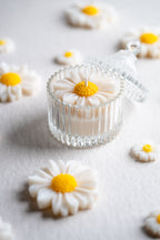 Sunny Daisy Warm Vanilla Scented Candle | EMBER™ Sunny Daisy Collection