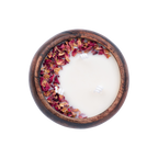 Petalwood Rose Soy Wax Scented Candle | Sandalwood & Rose Scent | EMBER™ Petalwood Collection