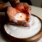 EMBER™ Pearl/Sand Wax | DIY Candle-Making Wax (Comes with a glass container)