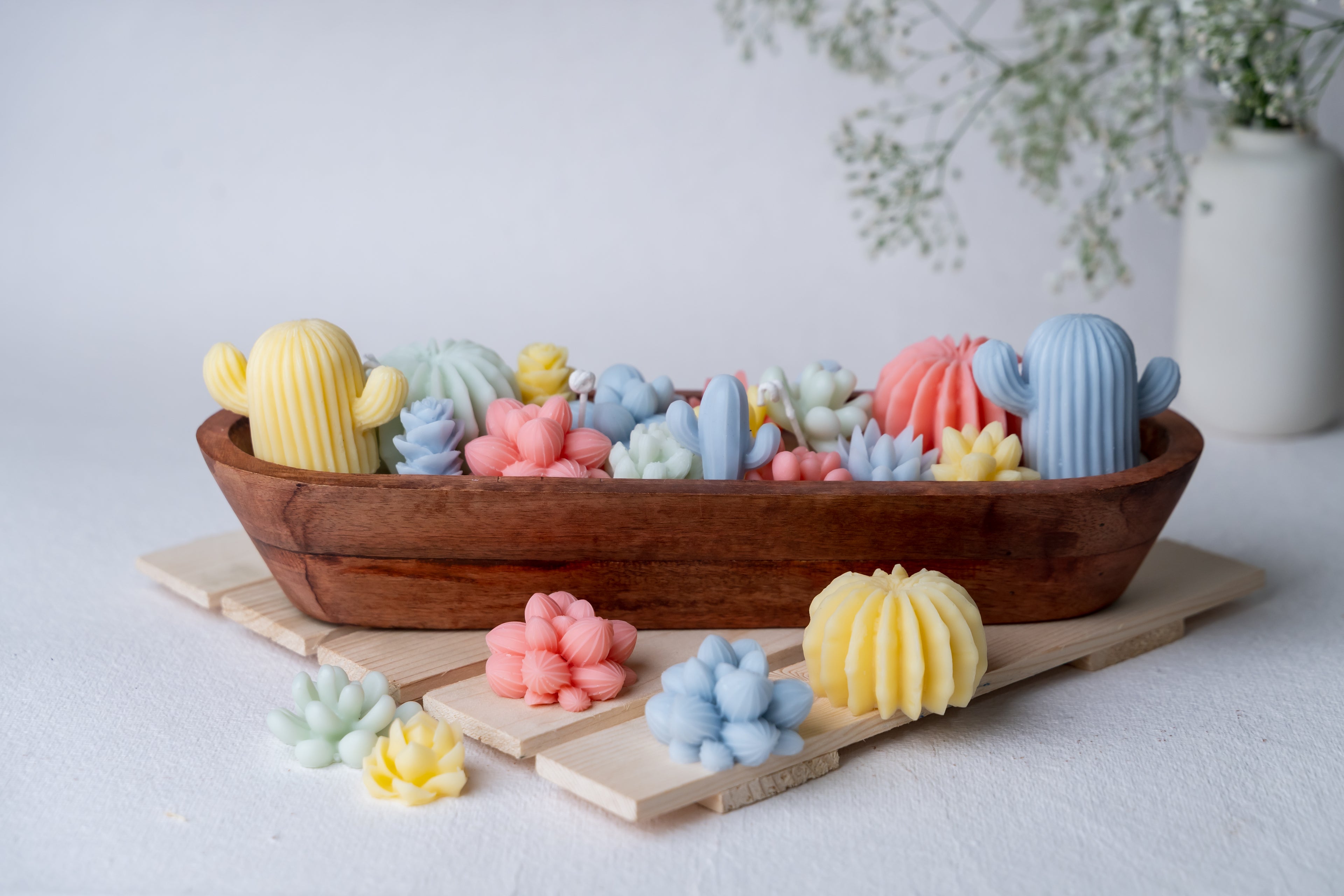 Prism Garden Boat Scented Candle | EMBER™ Prism Garden Collection