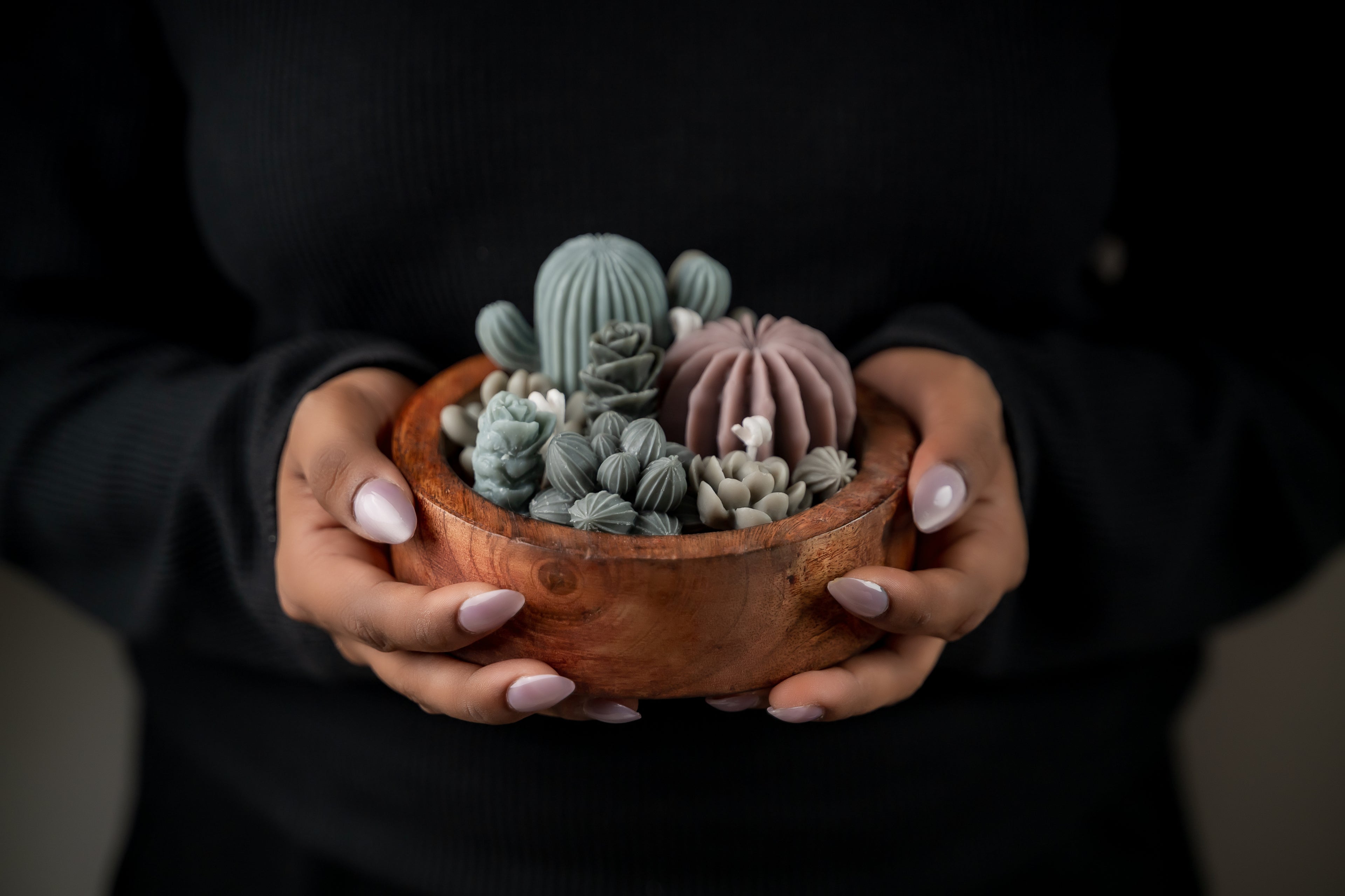 Wick’d Garden Bowl Mint Scented Candle | EMBER™ Wick'd Garden