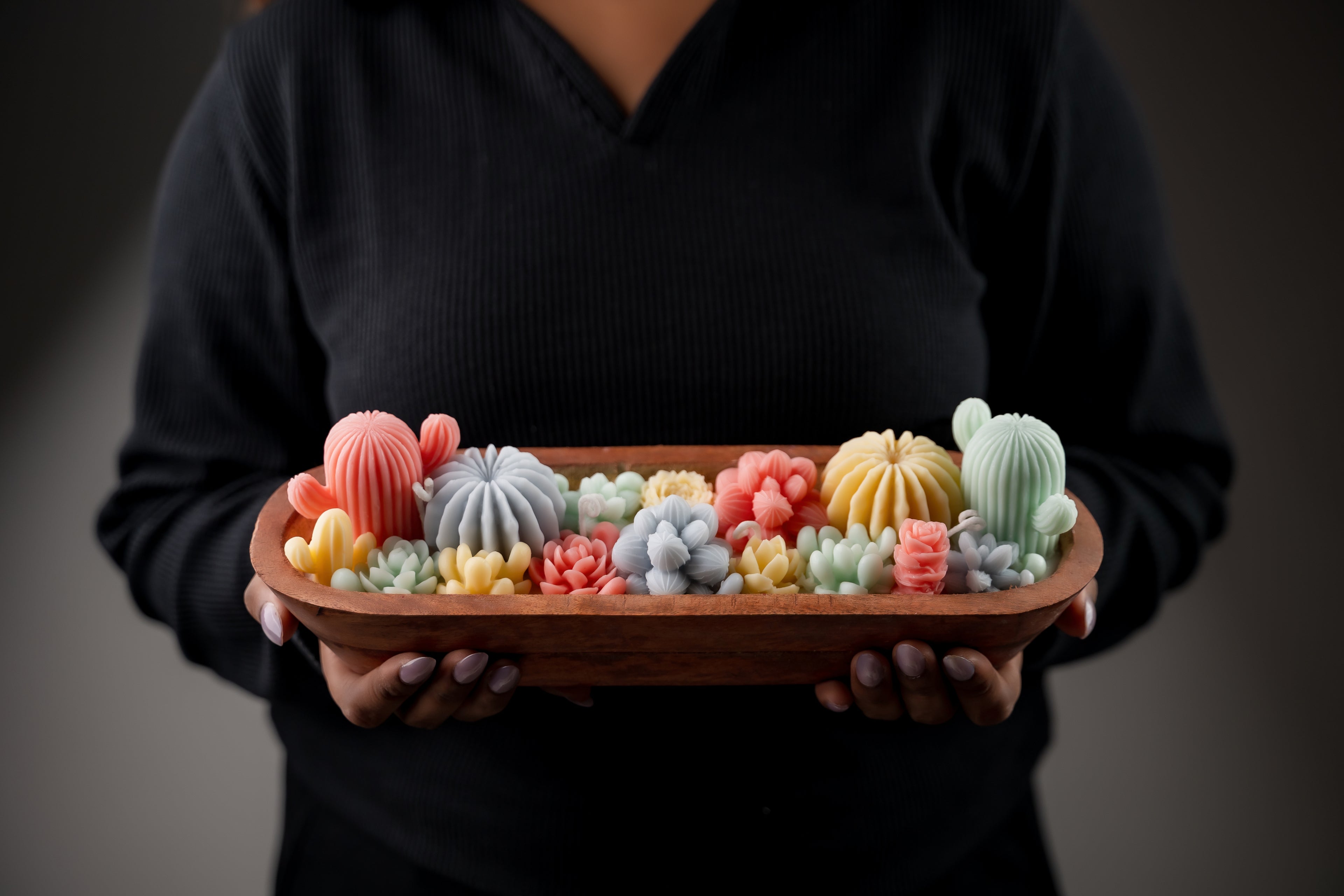 Prism Garden Boat Scented Candle | EMBER™ Prism Garden Collection