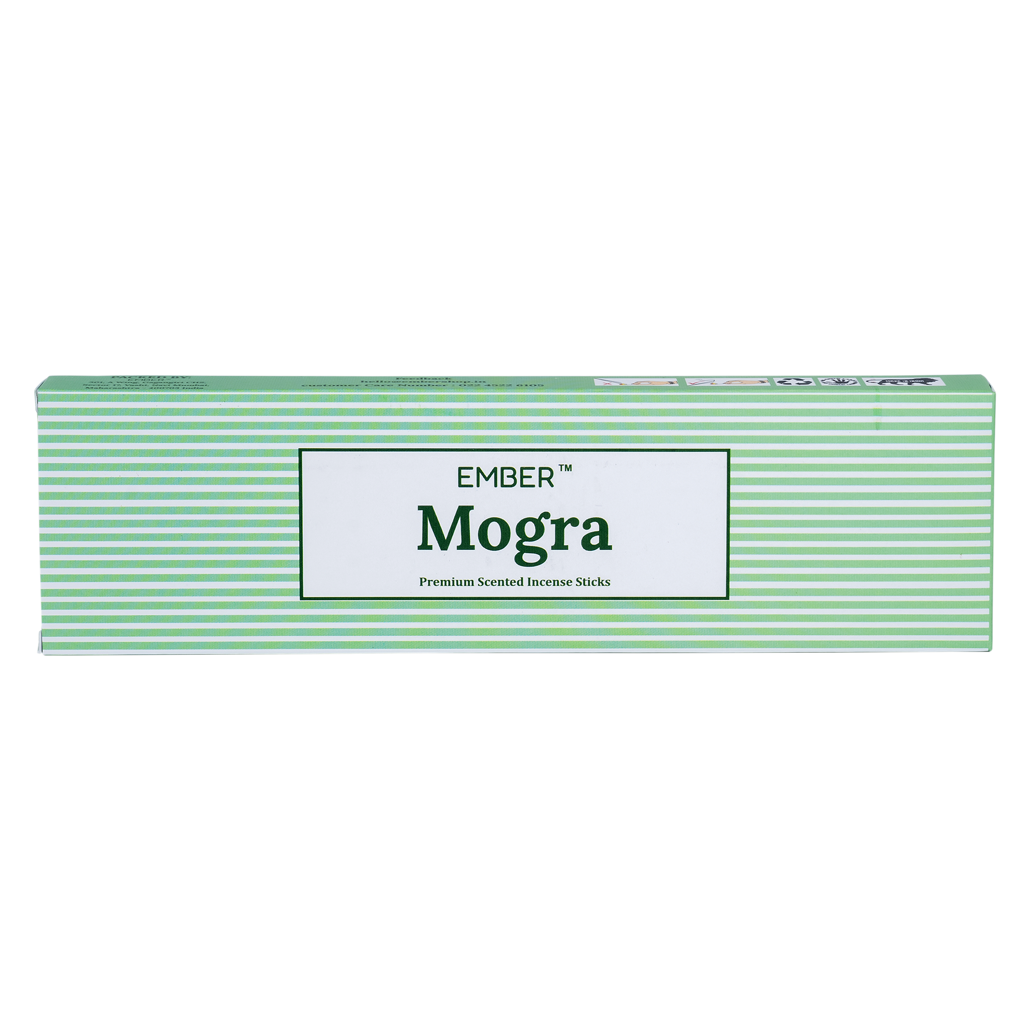 Mogra Premium Scented Agarbatti (50g) | EMBER™ Scented Incense Sticks