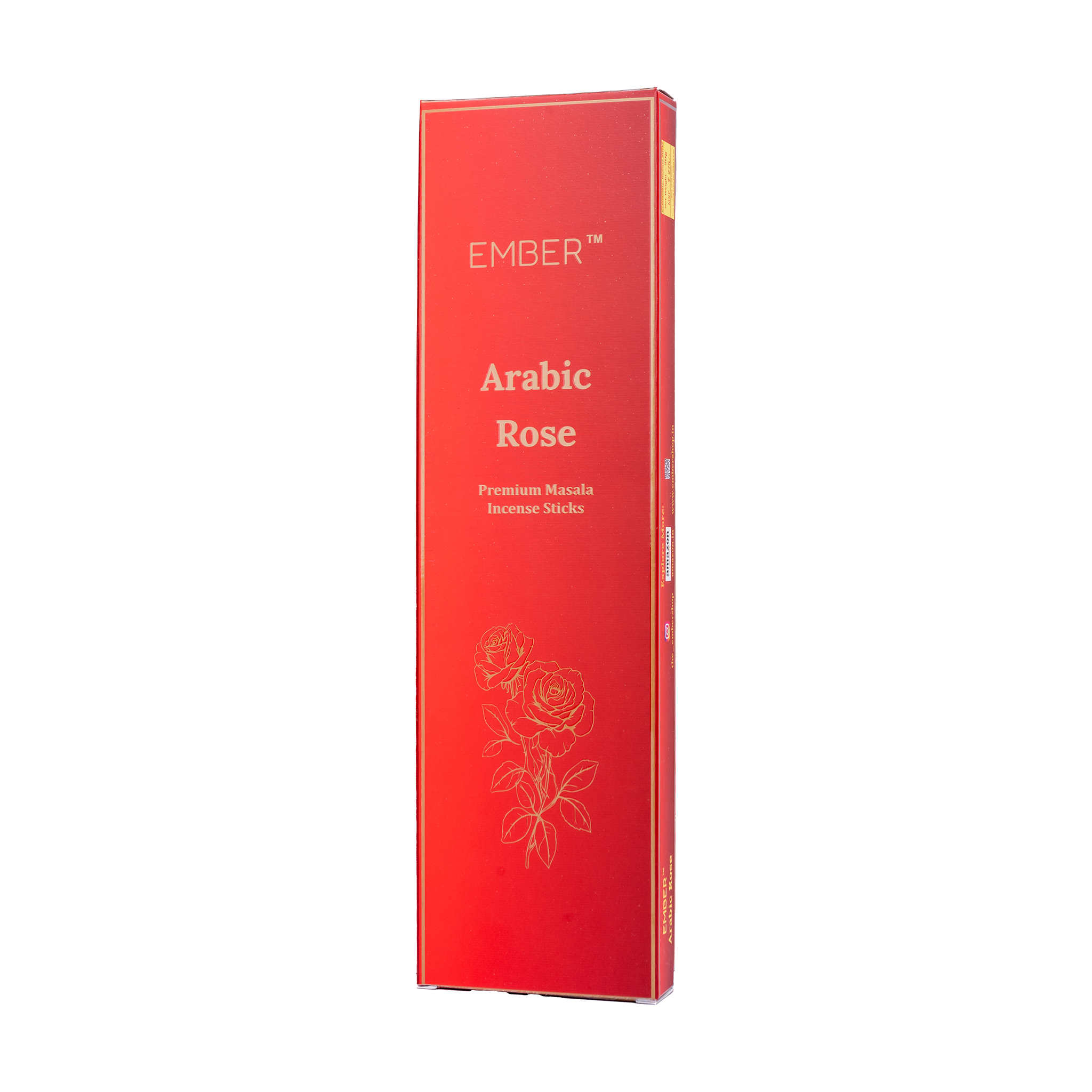 Arabic Rose Premium Masala Agarbatti (50g) | EMBER™ Masala Incense Sticks