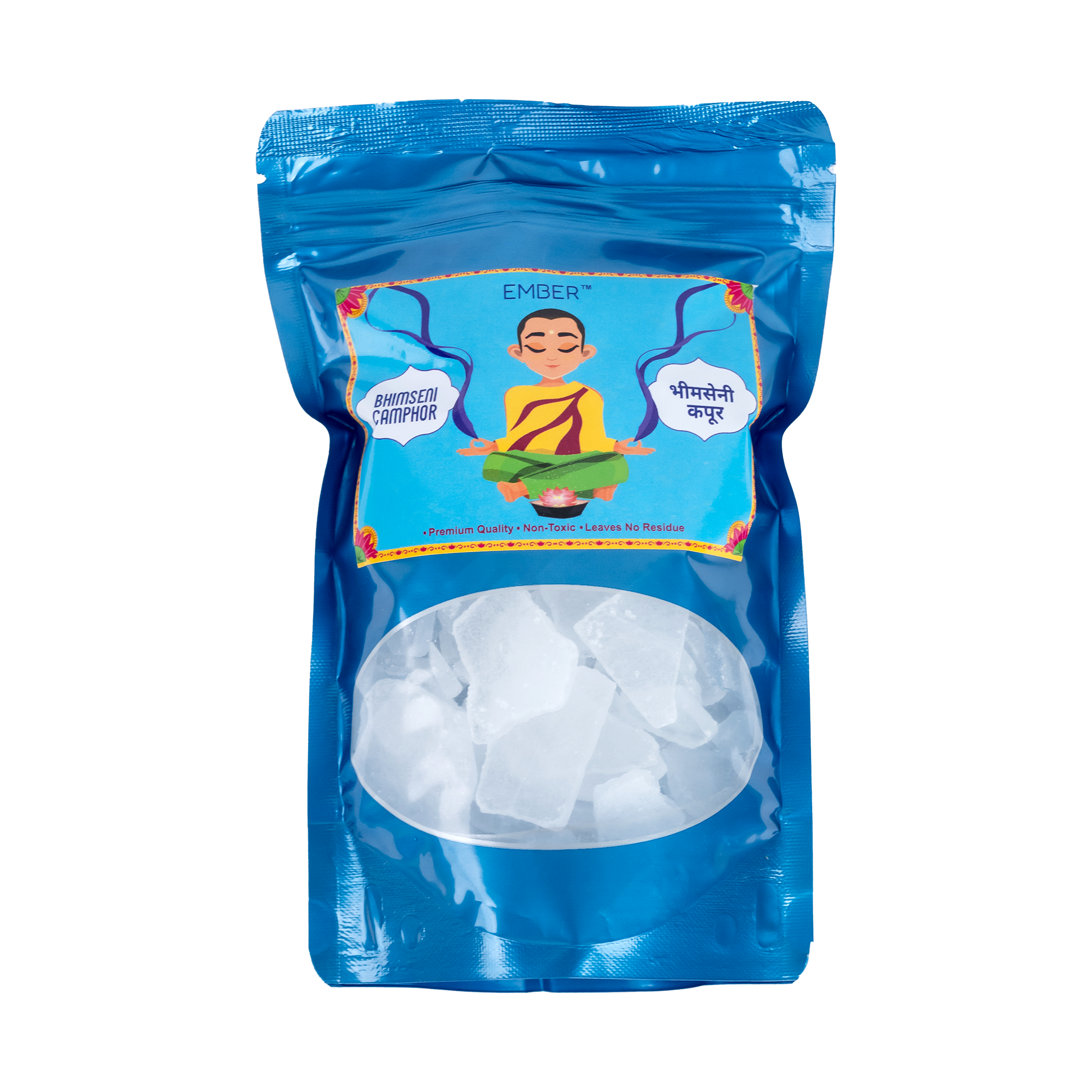 EMBER™ Premium Bhimseni Camphor | 100g-500g Pouch