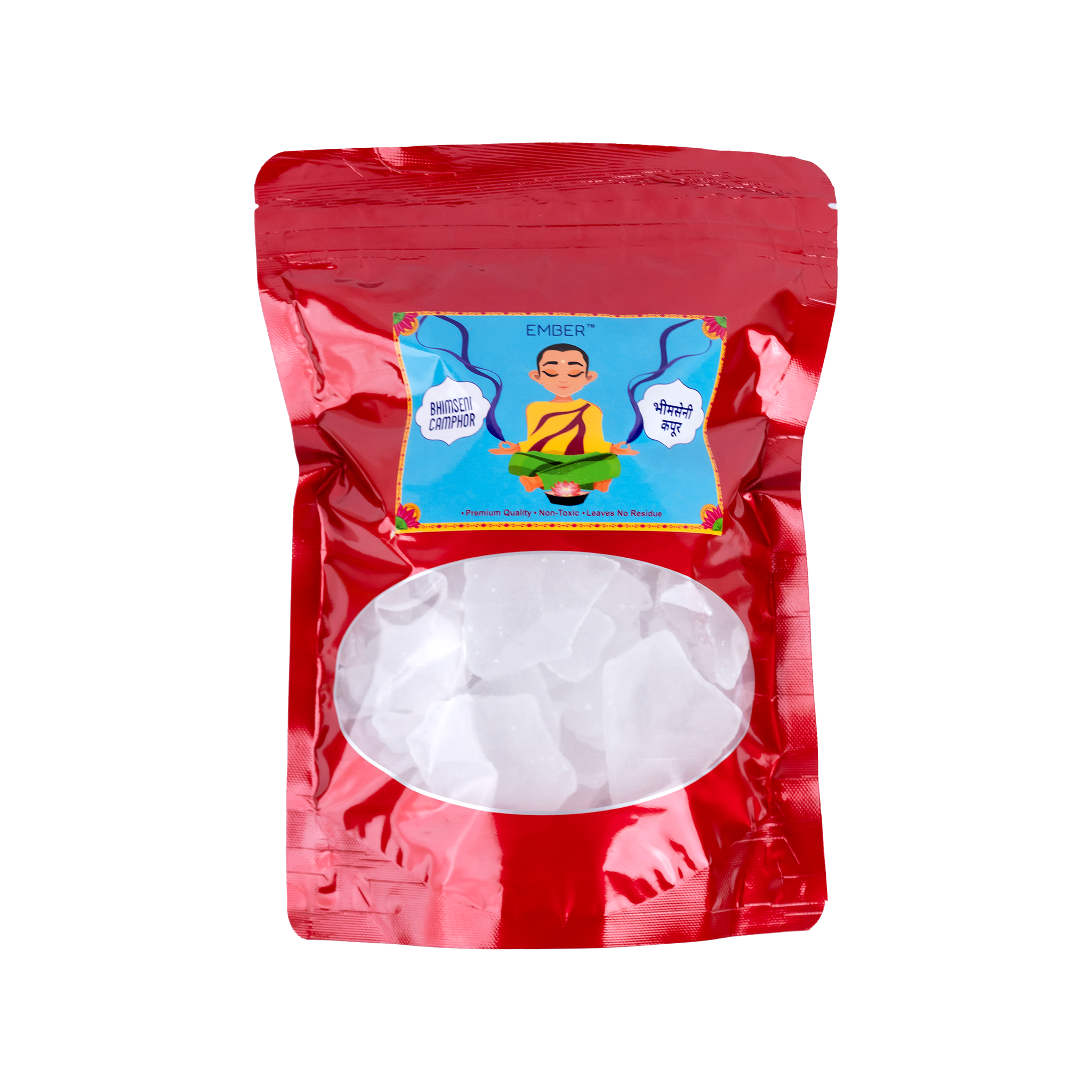 EMBER™ Premium Bhimseni Camphor | 100g-500g Pouch
