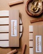 Sandalwood Premium Scented Agarbatti (50g) | EMBER™ Scented Incense Sticks