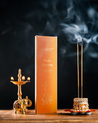Pooja Chandan Premium Masala Agarbatti (50g) | EMBER™ Masala Incense Sticks